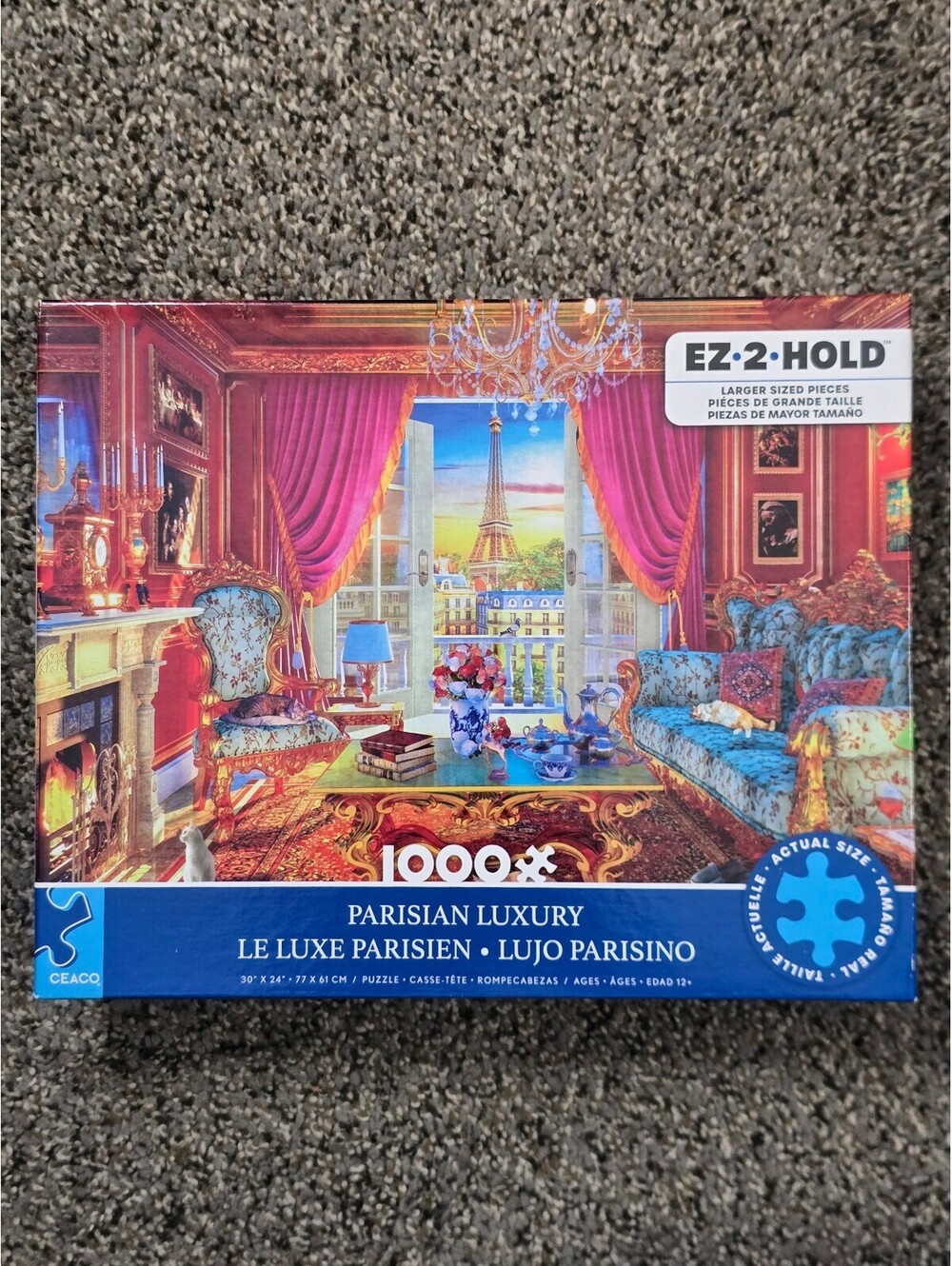 CEACO Parisian Luxury 1000+ Piece Jigsaw Puzzle